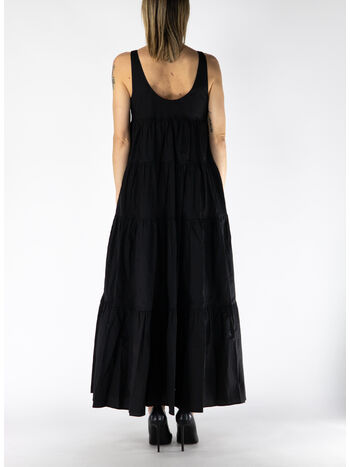 ABITO A BALZE STRETCH, 001 BLACK, small