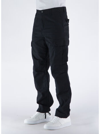 PANTALONE REGULAR CARGO, 8902 BLACK RINSED, small