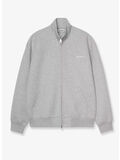 FELPA ALDA ZIP, 00DXX GREY HEATHER/WHITE, thumb