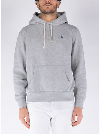FELPA CON CAPPUCCIO, ANDOVER HEATHER, small
