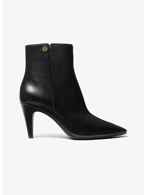 STIVALETTO IN PELLE DANIELA, 001 BLACK, large