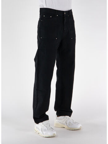 JEANS CANVAS, BLACK, small