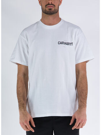 T-SHIRT S/S FOLD IN, 02XX WHITE, small