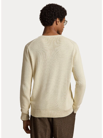 MAGLIONE MANICHE LUNGHE, ANDOVER CREAM, small