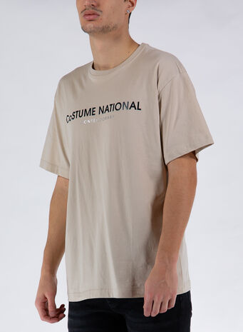 T-SHIRT LOOSE FIT, S220 - SABBIA, small