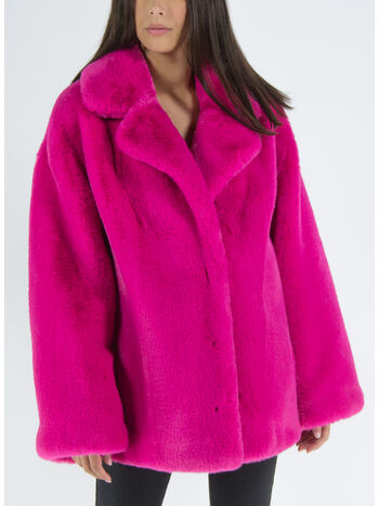 PELLICCIA SINTETICA SAVANNAH, 23200 FUXIA, small