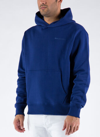 FELPA HOODIE PHARRELL WILLIAMS BASICS, NIGHTSKY, small