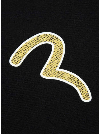 T-SHIRT GRAFFITI DARUMA PRINTED SS TEE, BLACK BLACK, small