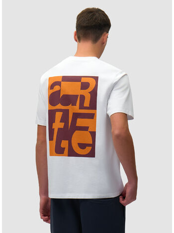 T-SHIRT BACK GRAPHIC, 100 WHITE, small