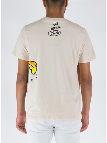 T-SHIRT CON STAMPA LATERALE, , small