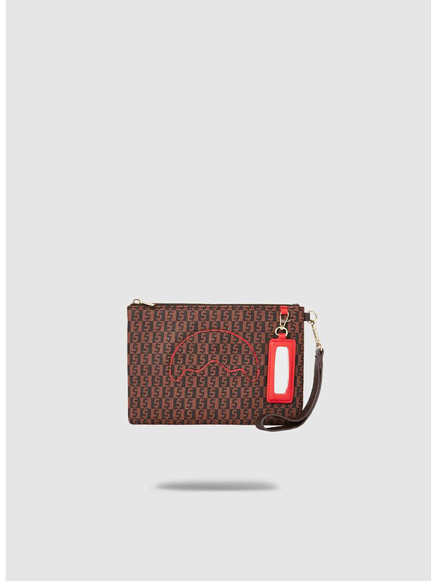 POCHETTE ALPHA NAVIGATOR CROSSOVER CLUTCH, CHECK, large