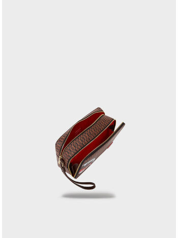 POCHETTE CASHIN CHECKS TOILETRY, CHECKRED, small