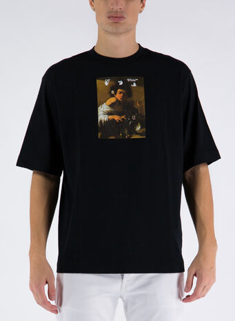 T-SHIRT CARAVAGGIO BOY SKATE, 1084BLACKMULTI, small