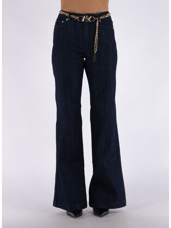 JEANS FLARE CHAIN, 976 INDIGORINSE, small
