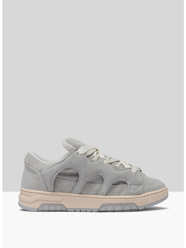 SCARPA MODEL 1 SUEDE, LG LIGHT GREY, large