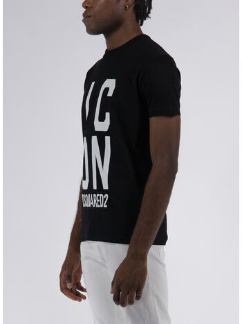 T-SHIRT ICON COOL FIT, 900 BLACK, small
