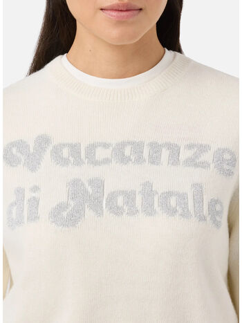 MAGLIONE NEW QUEEN, 00433I VACANZE LOGO 10AR, small