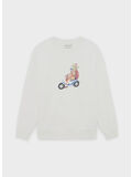 FELPA GIROCOLLO GOLFEUR, OW OFF WHITE, thumb