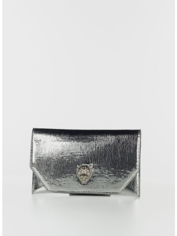 BORSA FLAT CLUTCH LIME, SV, large