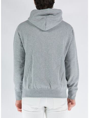 FELPA CON CAPPUCCIO, ANDOVER HEATHER, small