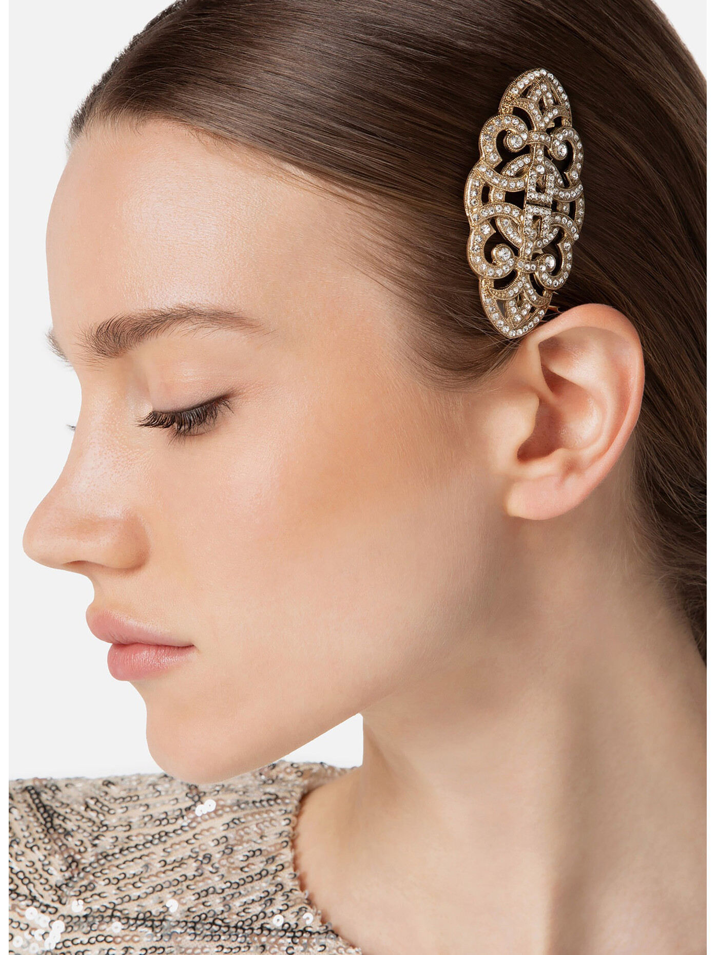 【オシャレバレッタ♪】Fermaglio per capelli Glen PM Fermaglio per capelli Caprice PM | Hermès Italia
