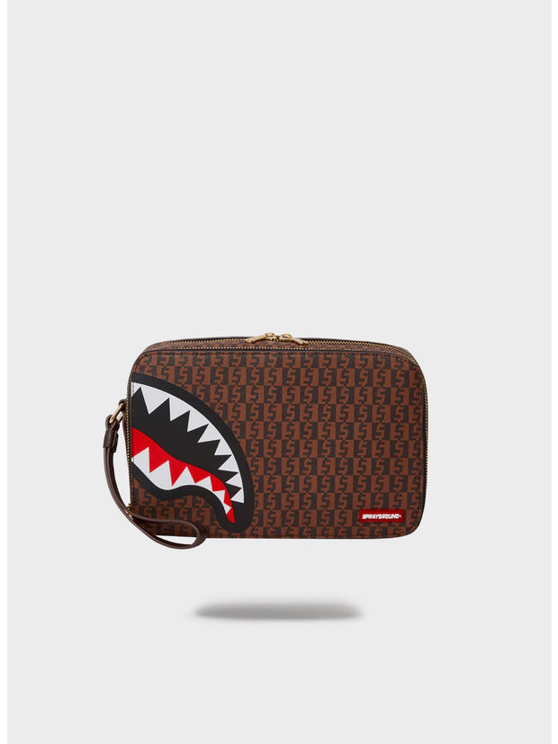 POCHETTE CASHIN CHECKS TOILETRY, CHECKRED, large
