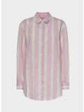 CAMICIA BRIGITTE, 00897L COTTONSBBEACHSTRIPES2153EMB, thumb