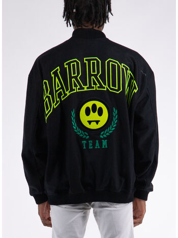 GIUBBOTTO VARSITY, 110 NERO/BLACK, small