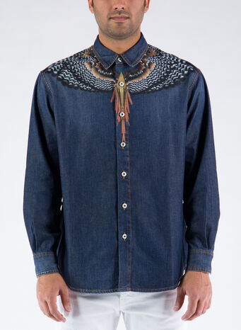 CAMICIA GRIZZLY WINGS MIDWASH, 4020LIGHTBLUE, small