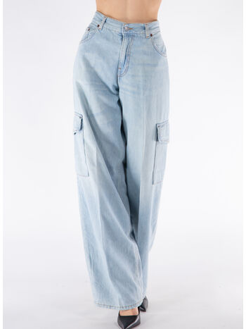 JEANS BETHANY CARGO, L0828 LIPARI BLUE, small