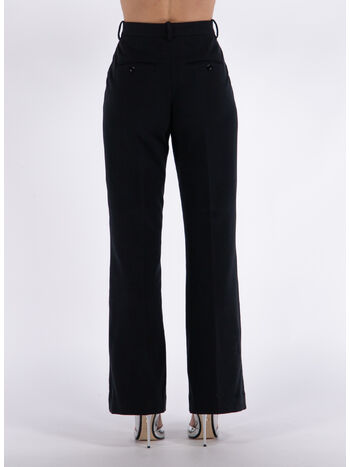 PANTALONE VITA ALTA, 001 NERO, small