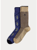 CALZINI POLO 2 PAIA, NAVY MULTI, thumb