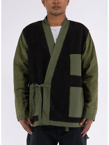 GIUBBOTTO REVERSIBLE KYOTO WORK, LIGHT OLIVE, small