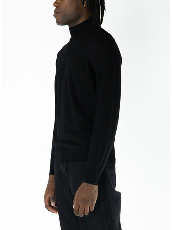 MAGLIONE DOLCEVITA A COLLO ALTO, W6K7.00013 NERO, small
