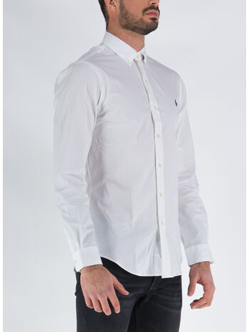 CAMICIA OXFORD, WHITE, small