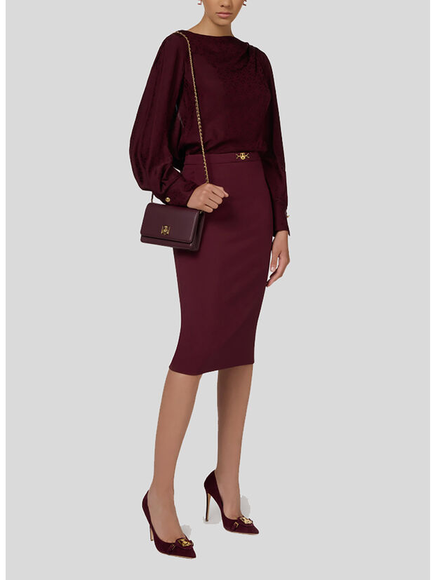 GONNA MIDI, CG3 ROUGE NOIR, large