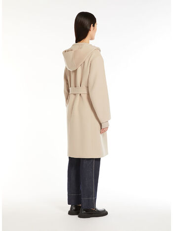 CAPPOTTO CORTO HOODIE PRISCILLA, 064 NATURAL, small