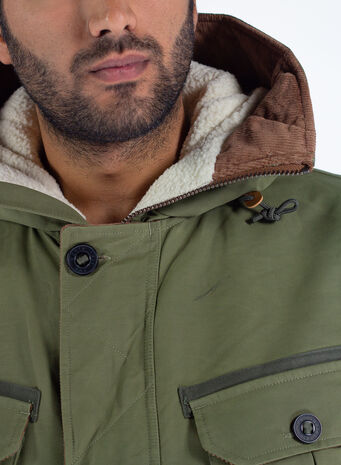 PARKA M66 FISHTAIL, 7D6BURNTOLIVEGREEN, small