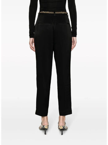 PANTALONE SLINKY SATIN BACK, 001 BLACK, small