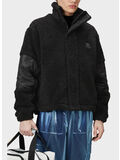 GIACCA KOFU FLEECE, 01 BLACK, thumb