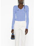 MAGLIONE SCOLLO V, NEW LITCHFIELD BLUE, thumb