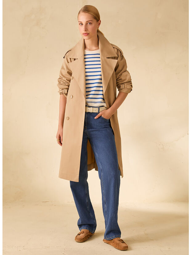 TRENCH PBBVETTURA, 001 CAMMELLO, large