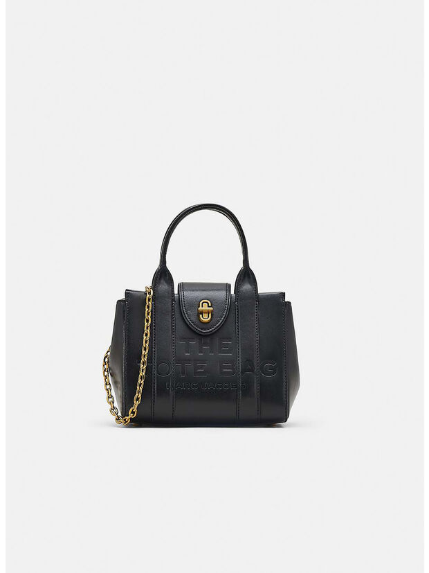 BORSA TOTE THE TURNLOCK, 001 BLACK, large
