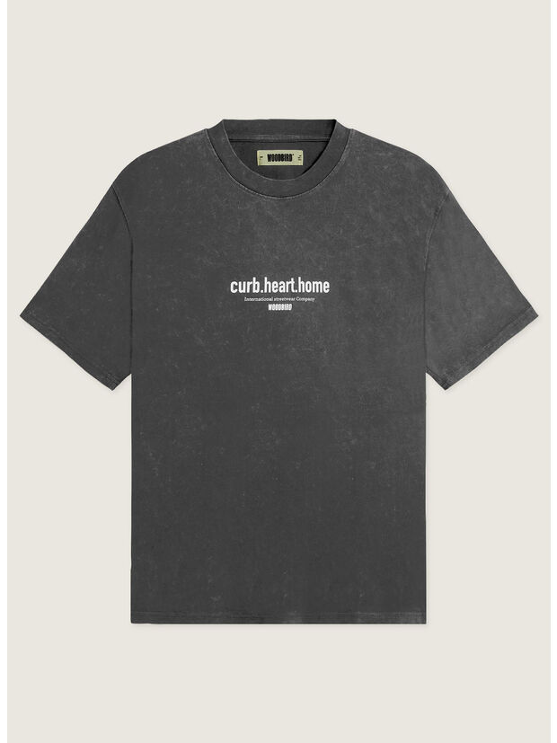 T-SHIRT WBBEAM DYE TEE, ASPHALT, large