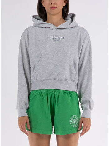 FELPA SR SPORT CROPPED, Heather Gray, small