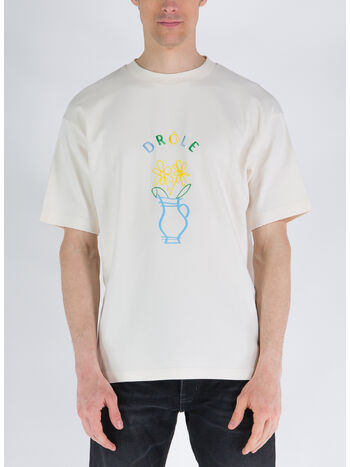 T-SHIRT POT DE FLEURS, CM CREAM, small