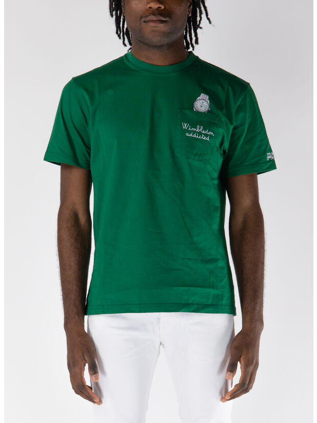 T-SHIRT AUSTIN WIMBLEDON WATCH, 02531H 51 EMB, large