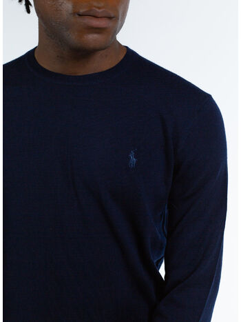 MAGLIONE GIROCOLLO, HUNTER NAVY, small