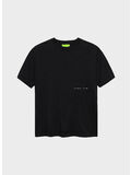 T-SHIRT HIBISCUS, BLACK, thumb