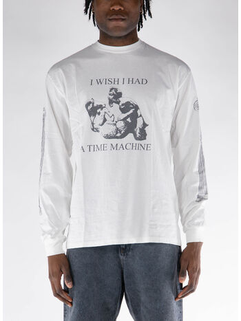 MAGLIA ML TIME MACHINE, STWHT STAINED WHITE, small
